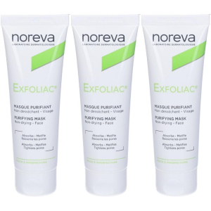Cerca Offerte di noreva exfoliac® maschera purificante 3x50 ml lozione e acquista online
