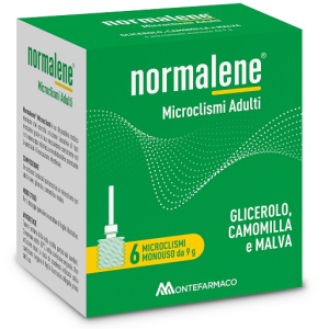 Normalene microclismi adulti rettali 6 pz clistere