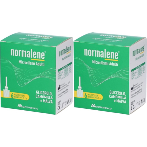 Cerca Offerte di normalene microclismi adulti rettali set da 2 pz clistere e acquista online