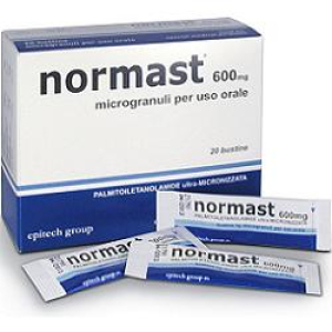 Normast 600 mg microgranuli 20 bustine - alimento per disturbi ai nervi