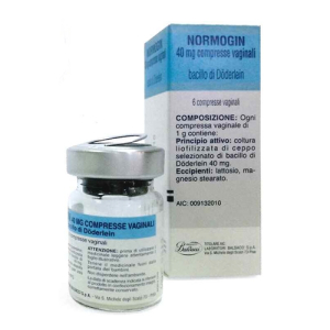 normogin 6 compresse vaginali 40 mg bugiardino cod: 009132010 