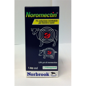 noromectin injection*fl 1000ml bugiardino cod: 102683051 