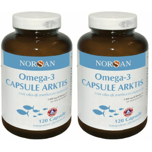 Cerca Offerte di norsan omega-3 capsule arktis set da 2 2x160 g e acquista online