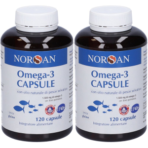 Cerca Offerte di norsan omega-3 capsule set da 2 2x164 g e acquista online
