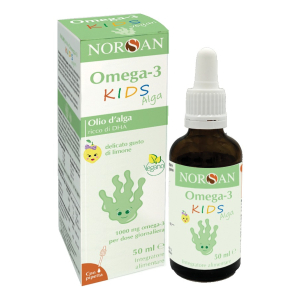 Cerca Offerte di norsan omega 3 kids alga integratore per sviluppo mentale 50 ml e acquista online