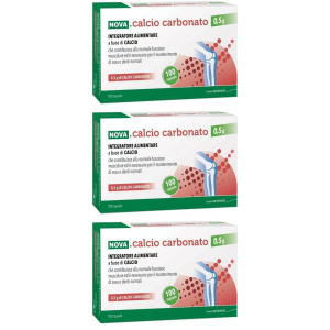 Cerca Offerte di nova calcio carbonato 0,5 g 100 capsule 3x62,83 g e acquista online