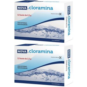 Cerca Offerte di nova.cloramina 2,5 g buste disinfettante set da 2 pz bustina e acquista online