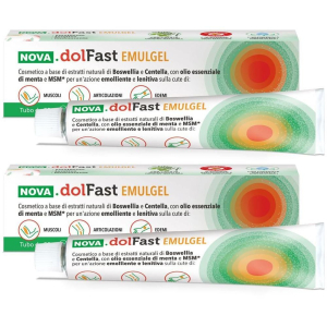 Cerca Offerte di nova.dolfast emulgel muscoli, articolazioni, edemi 2x50 ml gel e acquista online