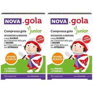 Cerca Offerte di nova.gola junior arancia compresse 2x1 pz compresse e acquista online