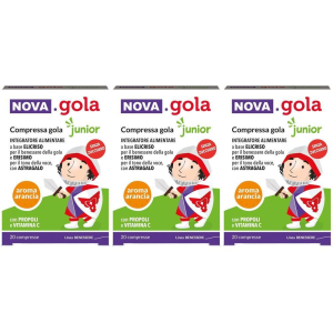 Cerca Offerte di nova.gola junior arancia compresse 3x1 pz compresse e acquista online