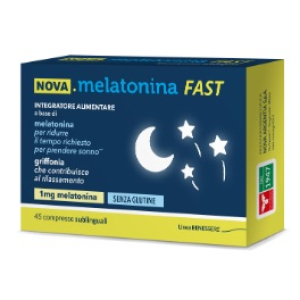 nova melatonina fast 45 compresse bugiardino cod: 935738144 