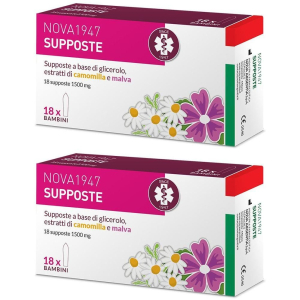 Cerca Offerte di nova1947 glicerolo 1500mg supposte bambini 2x18 pz e acquista online