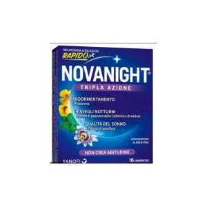 novanight 16 compresse rilascio rap bugiardino cod: 944621301 