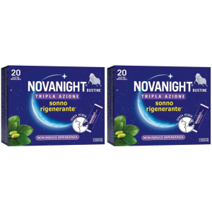 Cerca Offerte di novanight tripla azione bustine con melatonina per dormire, magnesio, e acquista online