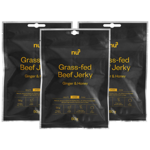 Cerca Offerte di nu3 beef jerky, zenzero e miele set da 3 3x50 g altro e acquista online