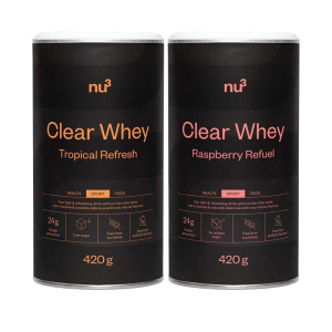 Cerca Offerte di nu3 clear whey tropical refresh + raspberry refuel 2x42 e acquista online