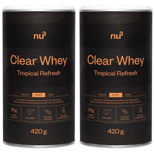 Cerca Offerte di nu3 clear whey tropical refresh set da 2 2x420 g polvere e acquista online