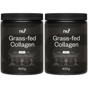 Cerca Offerte di nu3 collagene grass-fed set da 2 2x400 g polvere e acquista online