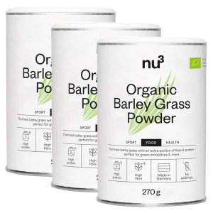 Cerca Offerte di nu3 erba d’orzo bio set da 3 3x270 g polvere e acquista online