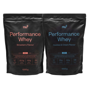 Cerca Offerte di nu3 performance whey fragola + 2x1000 g polvere e acquista online
