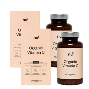 Cerca Offerte di nu3 premium organic vitamin c set da 2 2x120 pz capsule e acquista online