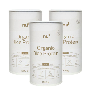 Cerca Offerte di nu3 proteine del riso bio set da 3 3x200 g polvere e acquista online