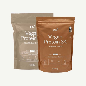 Cerca Offerte di nu3 vegan protein 3k cioccolato + nu3 3k iced coffee 2x1 e acquista online