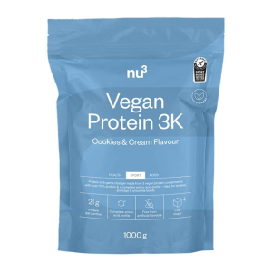 Cerca Offerte di nu3 vegan protein 3k cookies & cream 1000 g polvere e acquista online