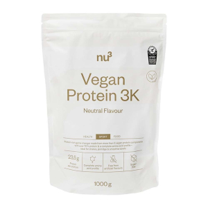 Cerca Offerte di nu3 vegan protein 3k, neutro 1000 g polvere e acquista online
