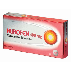 nurofen 12 compresse rivestite 400 mg pvc/al bugiardino cod: 025634128 
