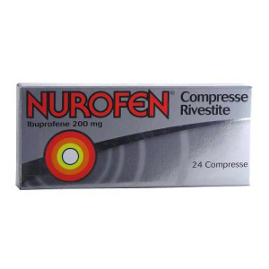 nurofen 24 compresse rivestite 200 mg bugiardino cod: 025634041 