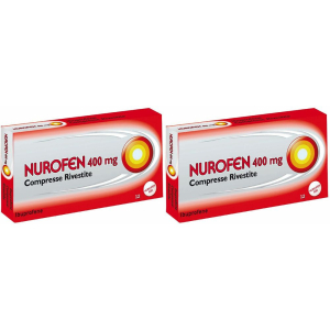 Cerca Offerte di nurofen 400 mg compresse rivestite set da 2 2x12 pz compresse rivestit e acquista online