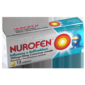 nurofen influenza raffr*12cpr bugiardino cod: 050271016 