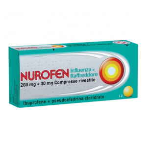 nurofen influenza raffr 12 compresse bugiardino cod: 047406018 