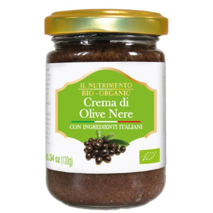 nut crema di olive nere 130g bugiardino cod: 921114308 