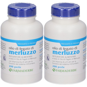 Cerca Offerte di nutra line olio di fegato merluzzo 2x200 pz perle e acquista online