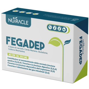 Cerca Offerte di nutracle fegadep 550mg integratore fegato e depurazione, 40 compresse e acquista online