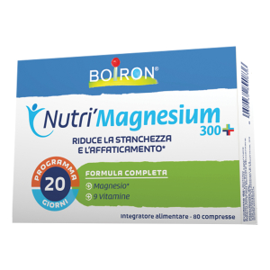 nutri magnesium 300+ 80cpr bugiardino cod: 984558179 