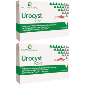 Cerca Offerte di nutrifarma urocyst active 15 capsule 2x8,5 g e acquista online