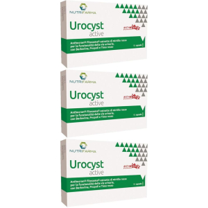 Cerca Offerte di nutrifarma urocyst active 15 capsule 3x8,5 g e acquista online