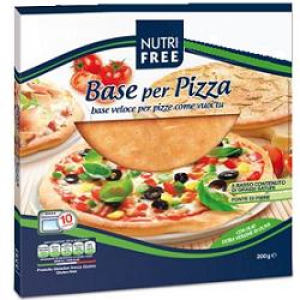 nutrifree base per pizza senza glutine 200 g bugiardino cod: 925058176 