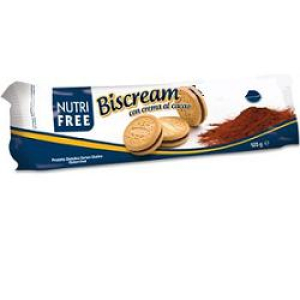 nutrifree biscream con crema al cacao 125 g bugiardino cod: 925851925 