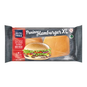 nutrifree panino hamburger 2 pezzi bugiardino cod: 978244642 