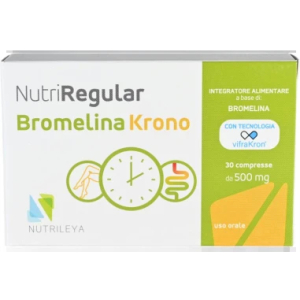 Cerca Offerte di nutriregular bromelina krono integratore per articolazioni 30 compresse - nutrileya e acquista online