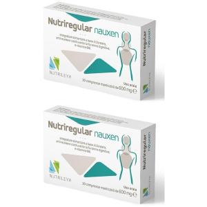 Cerca Offerte di nutriregular nauxen 20 compresse 2x10 g masticabili e acquista online