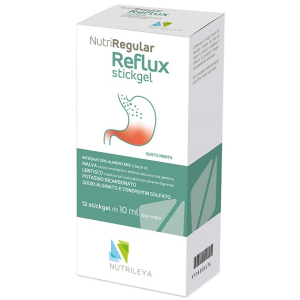 nutriregular reflux 12stickgel bugiardino cod: 978508176 