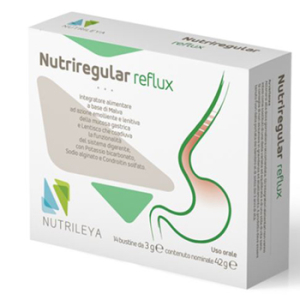 nutriregular reflux 14 bustine bugiardino cod: 936065616 