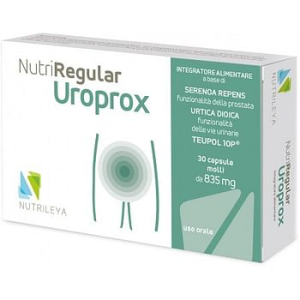 nutriregular uroprox 30softgel bugiardino cod: 980809343 