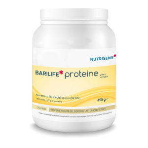 Cerca Offerte di nutrisens barilife proteine del siero del latte per chirurgia bariatrica e malnutrizione gusto vaniglia polvere orale solubile 450 grammi e acquista online