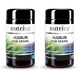 Cerca Offerte di nutriva algalin dha vegan 30 softgel vegetali set da 2 2x30 pz capsule e acquista online